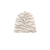Beige babymutsje met miertjes